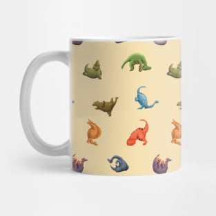 Dinoyoga Pattern Mug